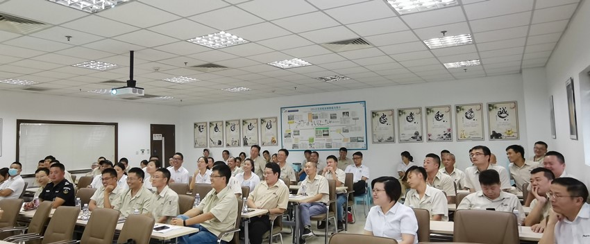"绿色环保 健康上海”培训走进天辰平台新材(图3)