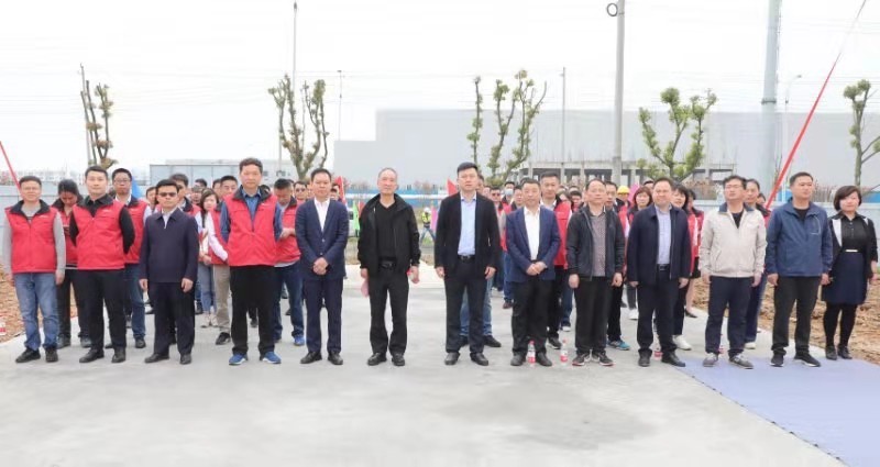 天辰平台新材N5厂开工仪式隆重举行(图2)