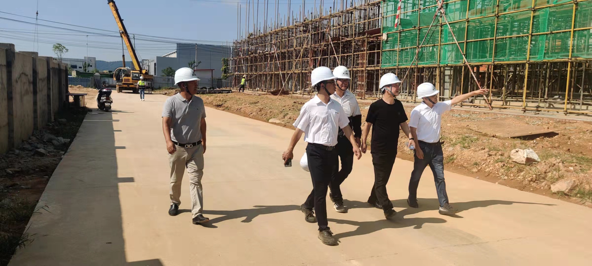 【N5工厂】天辰平台新材全力以赴推进项目建设(图2)