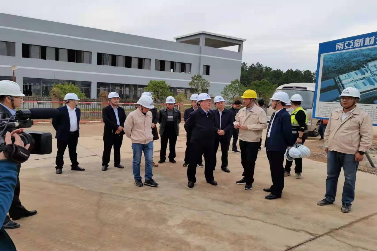江西省吉安市委常委、副市长漆海云一行    来我司江西子公司实地巡察(图2)